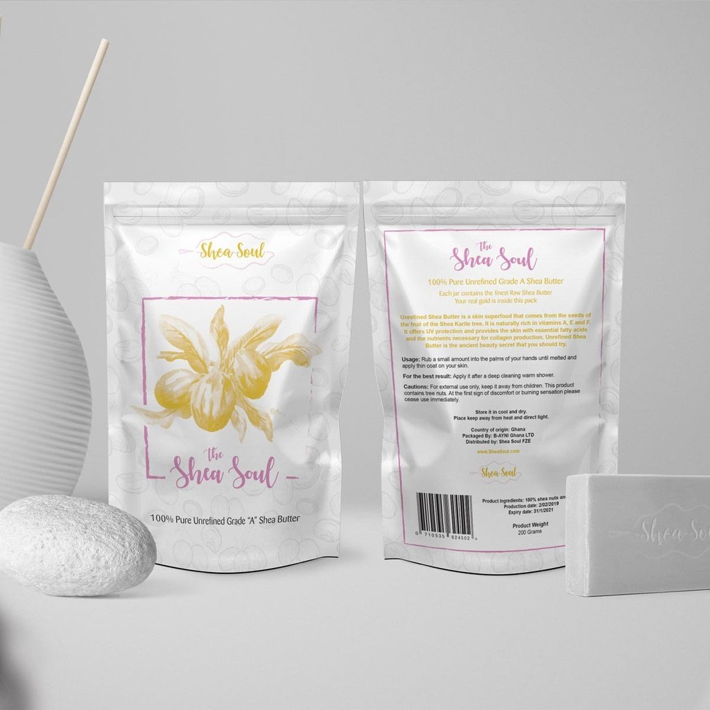 Shea Soul, packaging