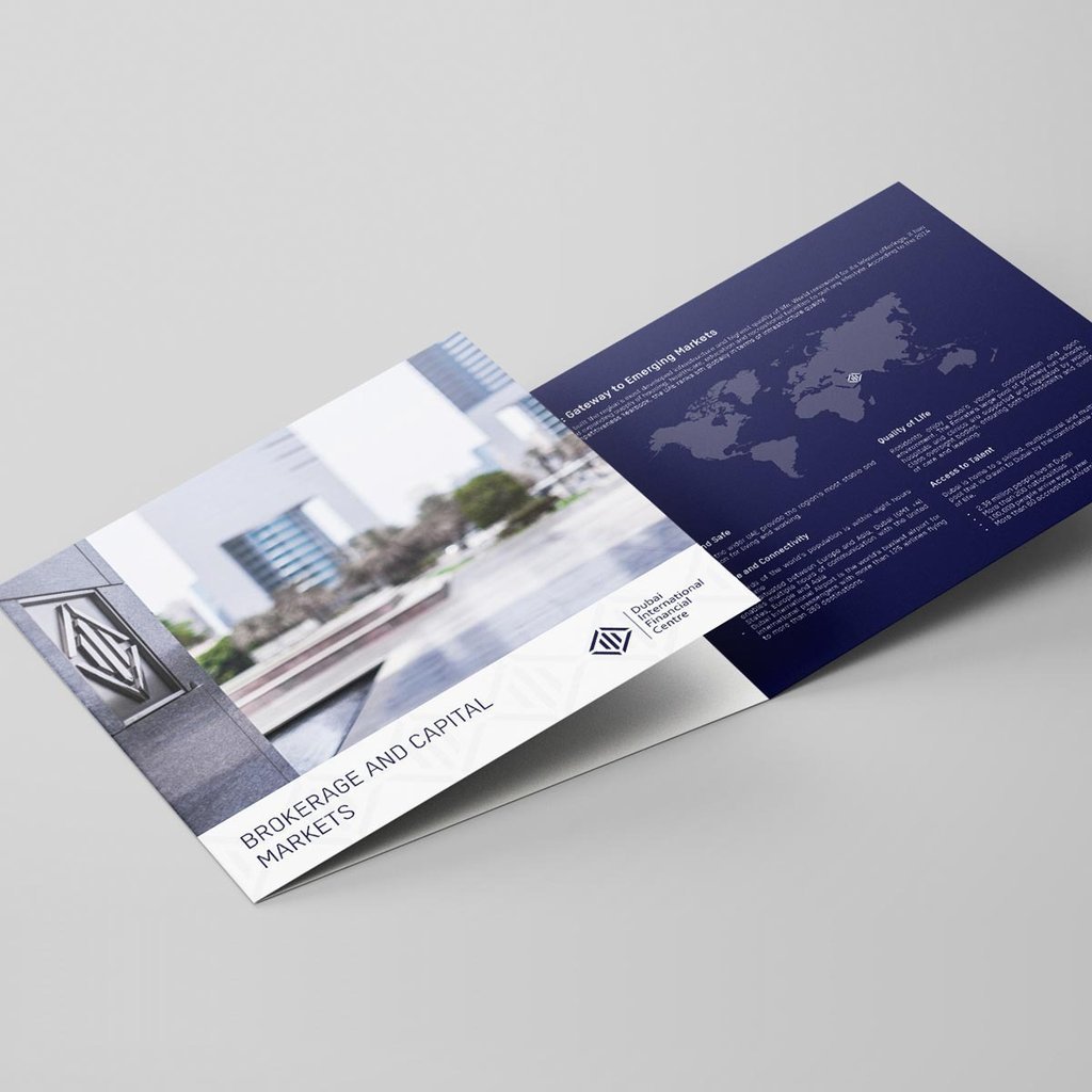DIFC, promotional flyers