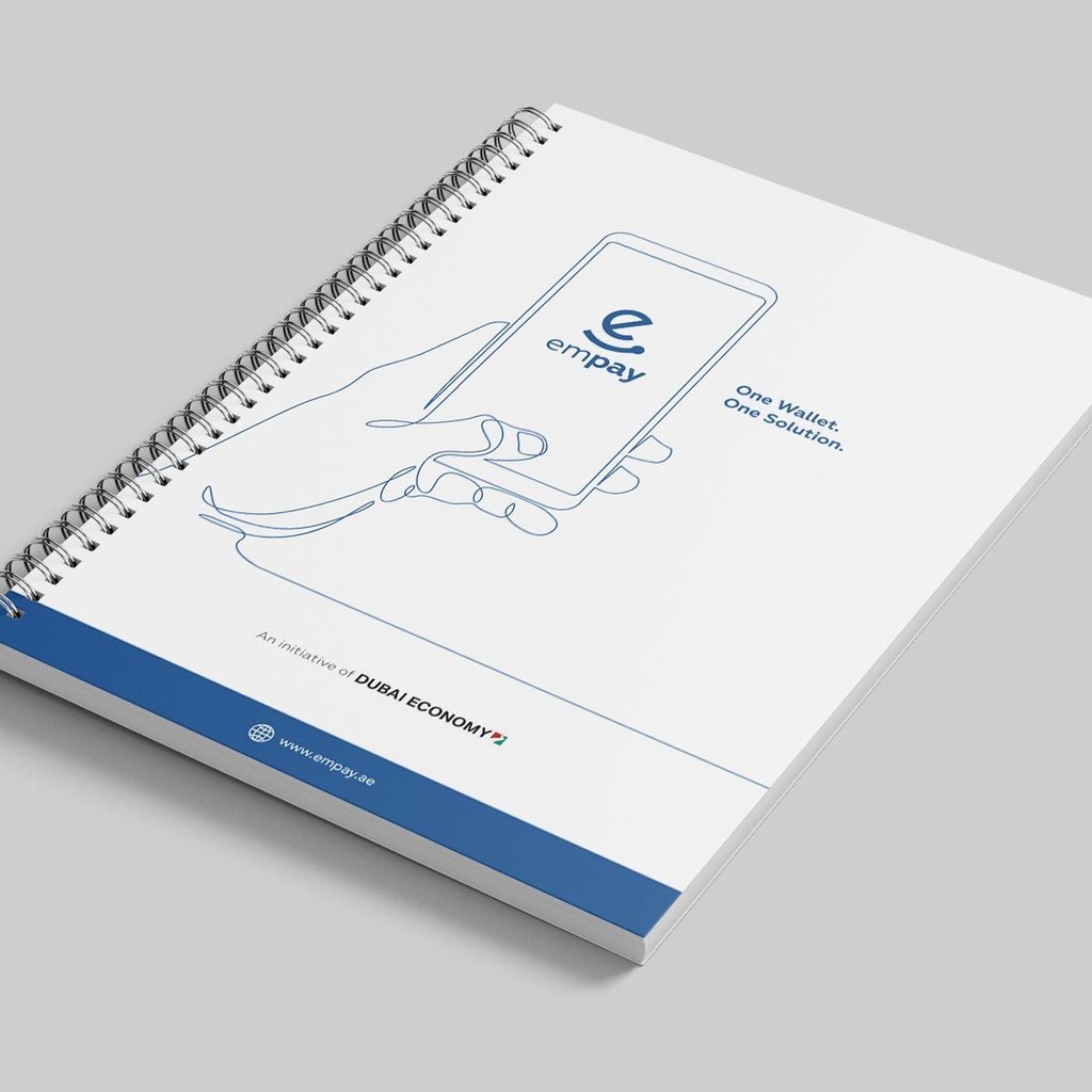 Empay, stationery suite