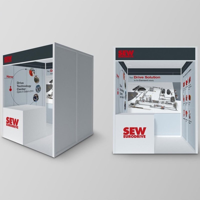 SEW EURODRIVE, exhibition stand design